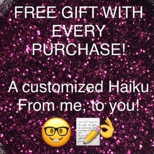 Free Gift With Every Purchase! A Haiku Poem